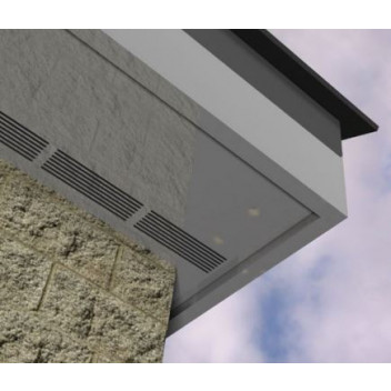 Alutec Evoke FV1180 180mm Vented Soffit 3m Slate Grey