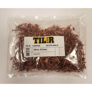 SITEFIX Copper Clout Nails 38mm x 3.35mm 1kg Bag