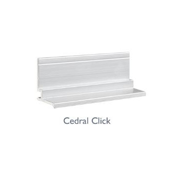 Etex 4055743 Cedral Click Vertical Starting Profile Aluminium 3m