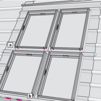 Velux EKW MK04 0006E Flashing to 120mm Tile Top RH Quattro