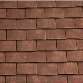 Sandtoft 2453249073 Clay Goxhill LH Fishtail Tile & Half Aut Brown