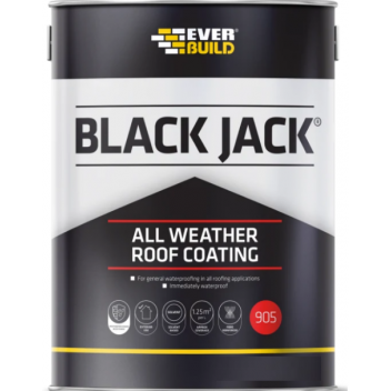 Sika 487000 905 All Weather Roof Coating 25ltr Black