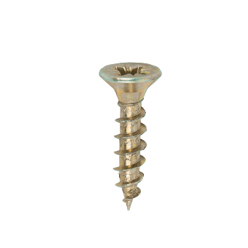 TIMco 45020SOLOC Solo Woodscrew CSK PZ2 No.9 x 3/4in ZYP (200)