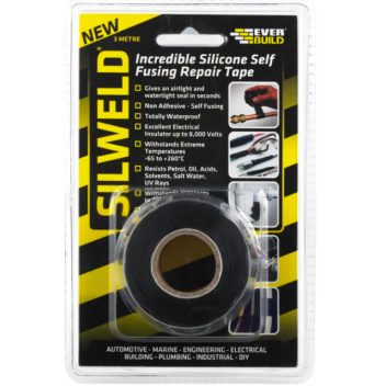 Sika 484806 Silweld Silicone Repair Tape 3m Black (6)