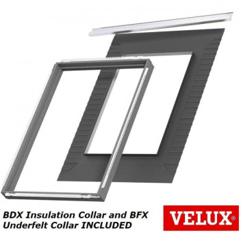 Velux EDL CK01 2000 Flashing to 8mm Single Slate inc BDX