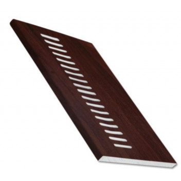 Floplast V404WR 404mm Vented Soffit 5m Rosewood