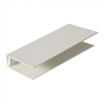 Floplast CT1 Top Edge Trim 5m White