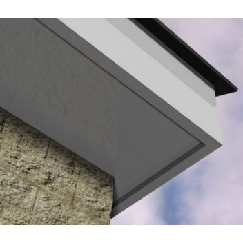 Alutec Evoke FF1100 100mm Soffit 3m Slate Grey