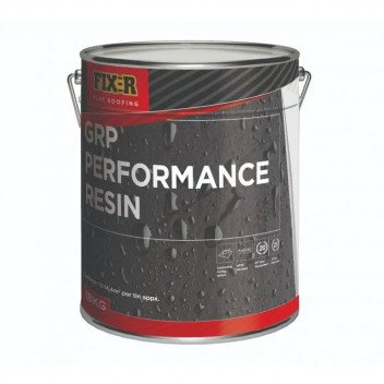 FIX-R FXR018CR GRP Roof Resin 18kg Clear