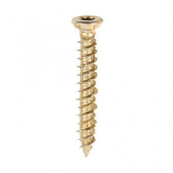 TIMco 00050TCON Multi-Fix Concrete Screw CSK TX30 7.5x50mm ZYP (100)