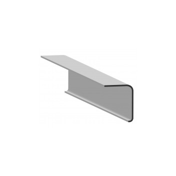 Scott Bader RT0027A0000 A170 75x84mm Flat Edge Drip Trim 3m Mid Grey