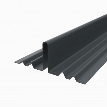 Sandtoft Dry Fix Bonding Gutter 70mm Upstand