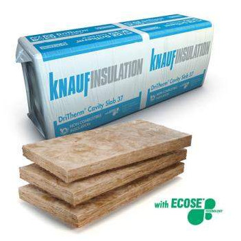 Knauf 316654 DriTherm Cavity Slab 37 75mmx455mmx1.2m