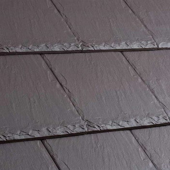 Sandtoft 2453590268 Clay New Rivius Slate LH Verge Tile Antique Slate