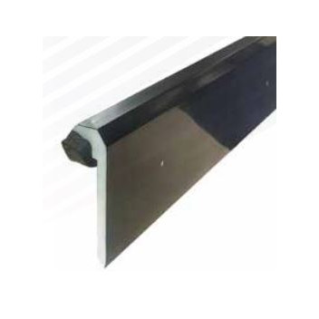 SureEdge Check Kerb Trim 2.5m Black Each inc Joiner & Pins