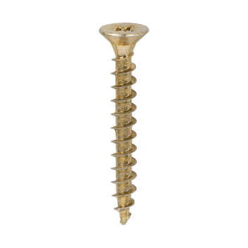 TIMco 50040SOLOC Solo Woodscrew CSK PZ2 No.10 x 1 1/2in ZYP (200)