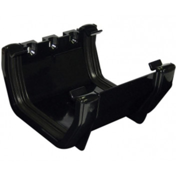 Floplast Squareline RUS1B 114mm Union Bracket Black