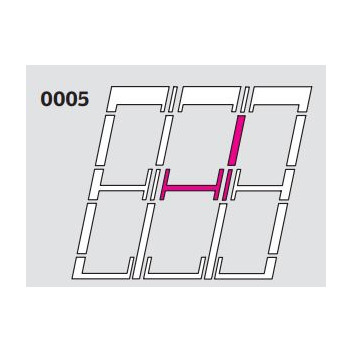 Velux EKX FK06 0005EE Combination Flashing Top/Mid Quatro Extension