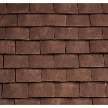 Sandtoft 2453240197 Clay Goxhill Plain Tile Dark Chestnut