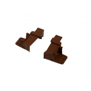 Redland 10002864 Ambi Dry Verge Gable End Pack 9880 Terracotta 34