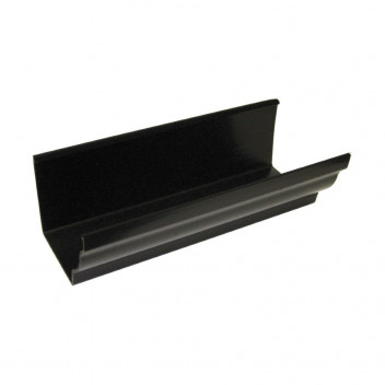 Floplast Niagara Ogee RGN4B Gutter 4m Black