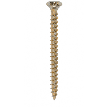 TIMco 40050SOLOC Solo Woodscrew CSK PZ2 No.8 x 2in ZYP (200)