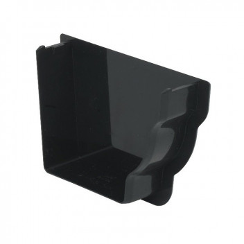 Floplast Niagara Ogee REN4B RH Int Stopend Black