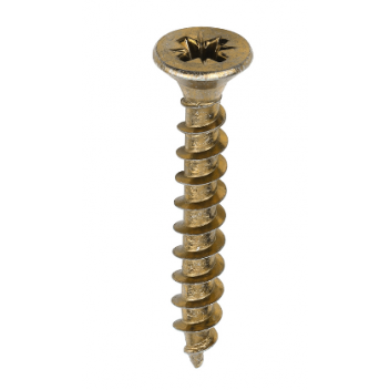 TIMco 50035SOLOC Solo Woodscrew CSK PZ2 No.10 x 1 3/8in ZYP (200)