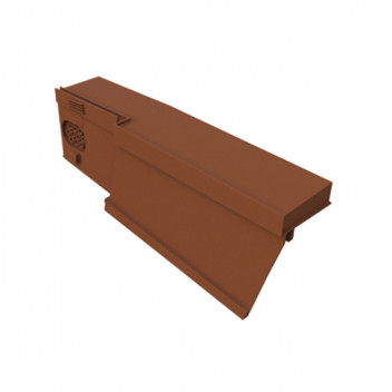 Marley Ashmore Dry Verge Unit LH 396 Smooth Brown 13