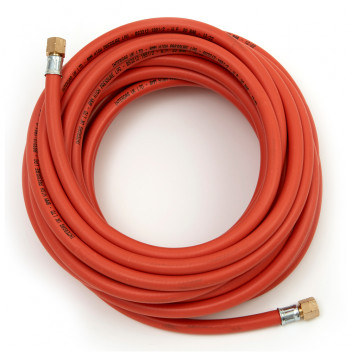 CMS 01701A-20 Propane Hose Orange incl Fittings 8mm x 20m