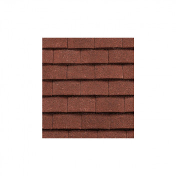 Redland 10002245 HR Block End Ridge 7519 Antique Red 03