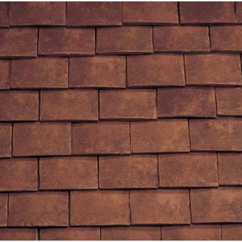 Sandtoft 2453242996 Clay Goxhill Plain Valley Tile Dark Red