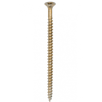 TIMco 45080SOLOC Solo Woodscrew CSK PZ2 No.9 x 3in ZYP (200)