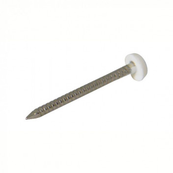 Floplast FP30W 30mm FloTop Pins White (250)