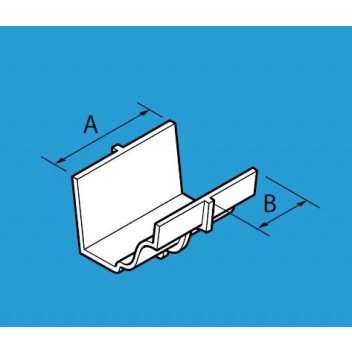 Alumasc MG1/213 125x100mm Mould Union Clip PPC