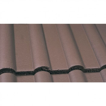 Marley Double Roman Tile 103 Smooth Brown 52