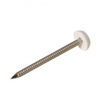 Floplast FP40W 40mm FloTop Pins White (250)