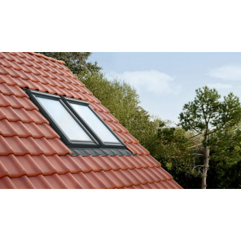 Velux EKW MK10 2021M Tile Flash Classic Side-By-Side 100-160mm Gap BDX