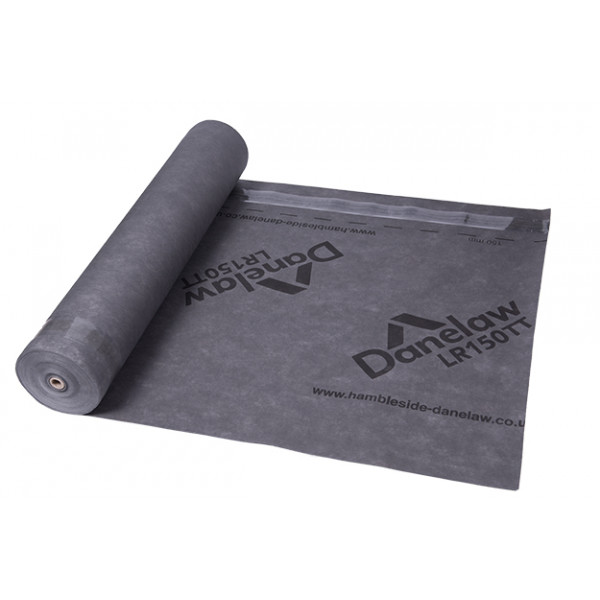 CROMAR Protect1F Roof Underslating Felt Non-Breathable Membrane 1m X 45m Roll | UK