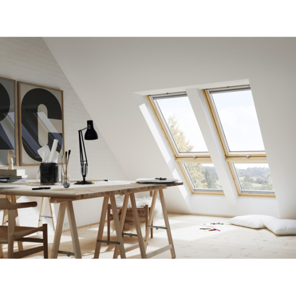 Velux GPL Pine Double Glazed Roof Window MK06
