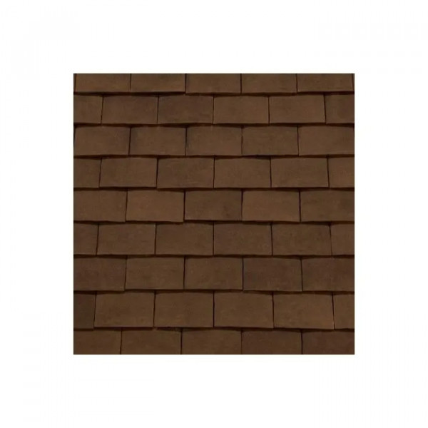 Sandtoft 2453775092 Clay Half Round Ridge 305mm Burnt Oak