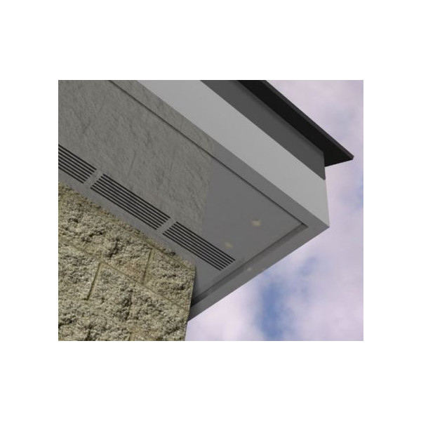Alutec Evoke FV1100 100mm Vented Soffit 3m Slate Grey