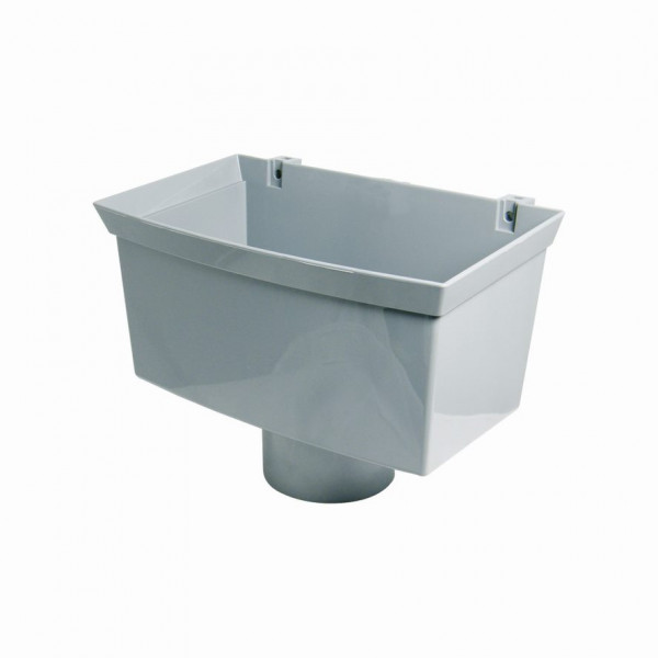 Floplast Rainwater RHX1G Hopper 110mm Grey