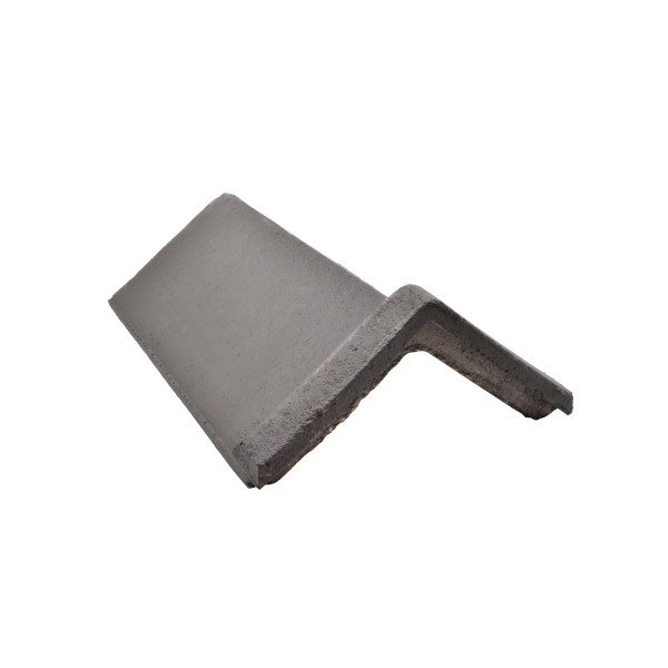 Sandtoft 2451825014 Concrete Angle Capped Ridge Dark Grey