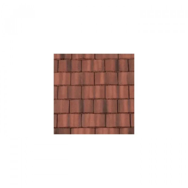 Redland Regent Cloaked LH Verge Tile - Farmhouse Red