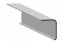 Scott Bader RT0027A0000 A170 75x84mm Flat Edge Drip Trim 3m Mid Grey